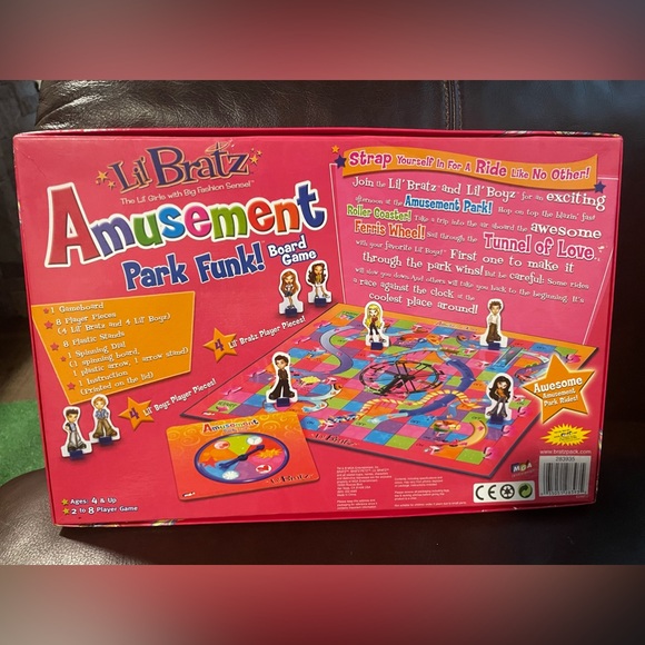 Bratz 2004 Lil Bratz Amusement Park Funk Board Game, Complete - Picture 3 of 7